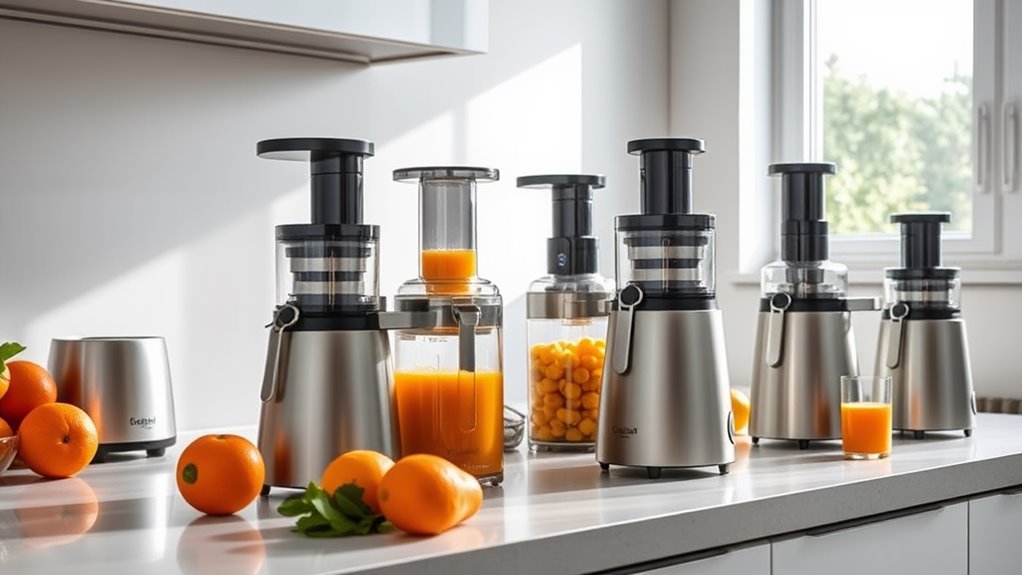 compact and efficient juicers