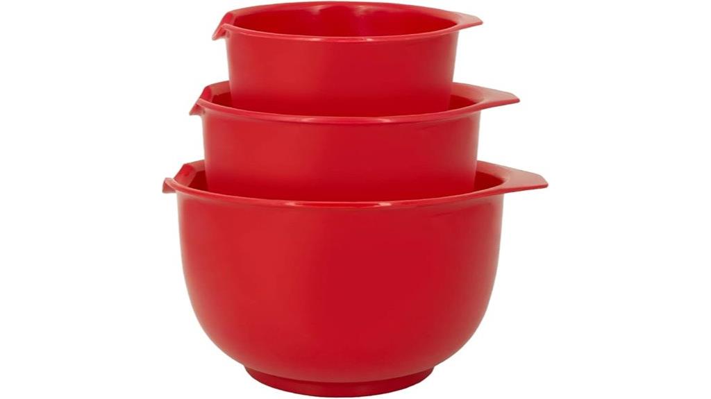 mixing bowls with spouts