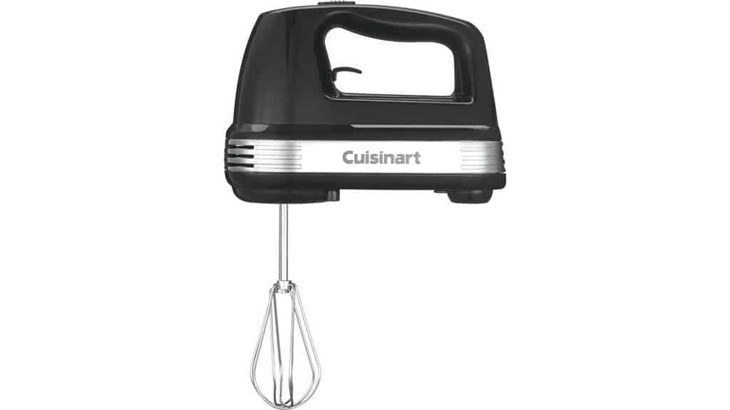 powerful five speed hand mixer