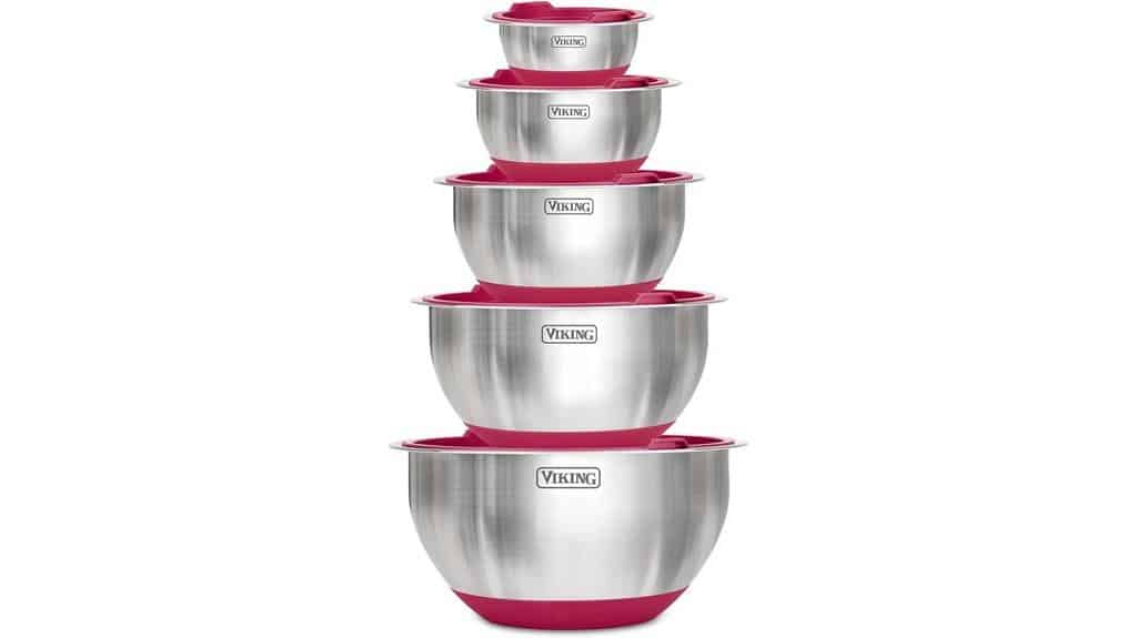 stainless steel mixing bowls