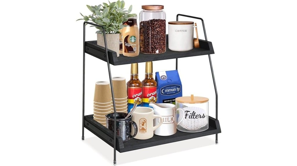 coffee bar organizer set