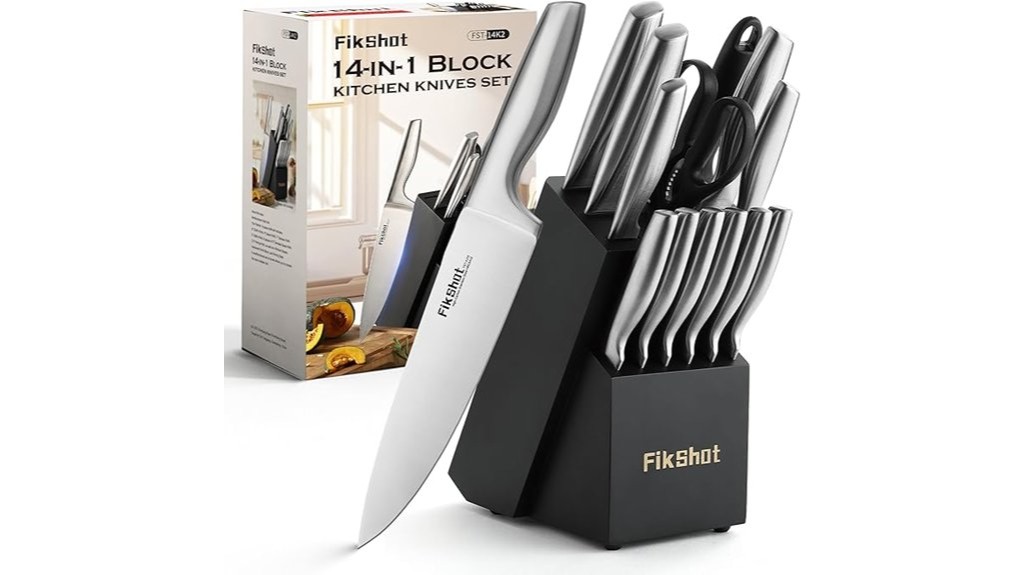 complete kitchen knife collection