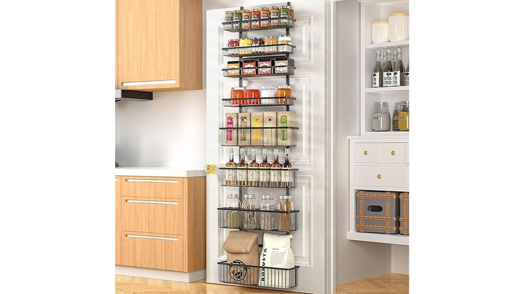overdoor pantry storage solution