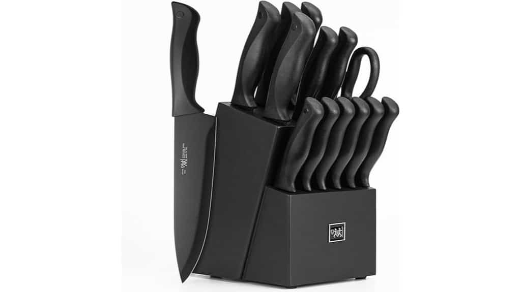 self sharpening knife set