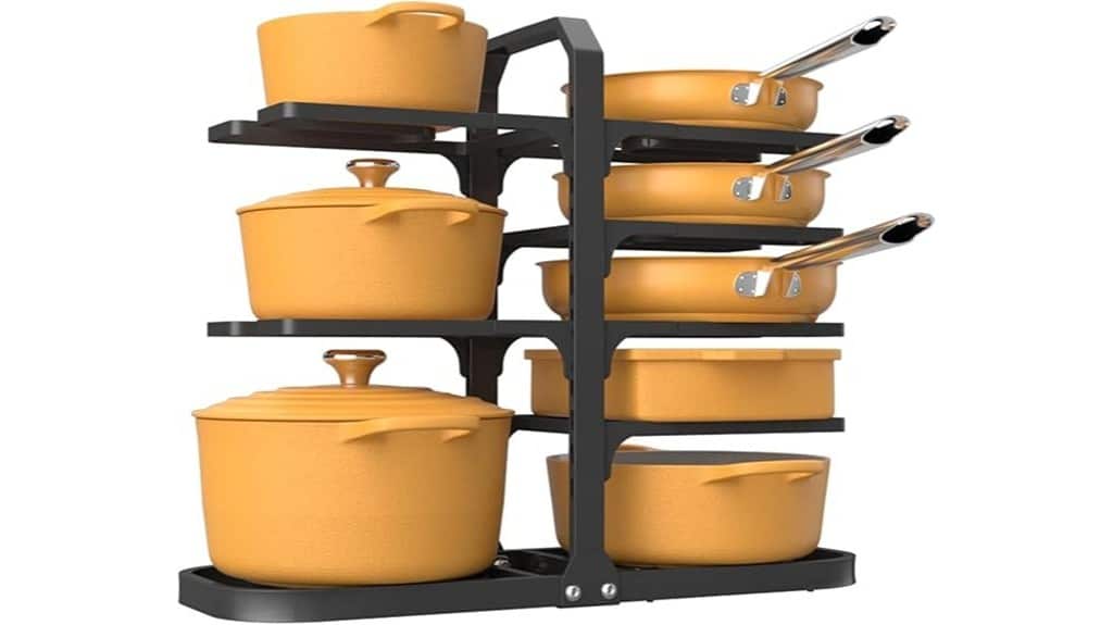 under cabinet pot organizer