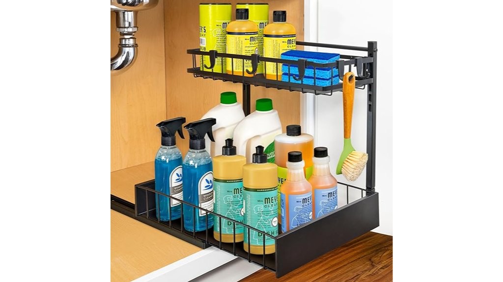 under sink kitchen organizer