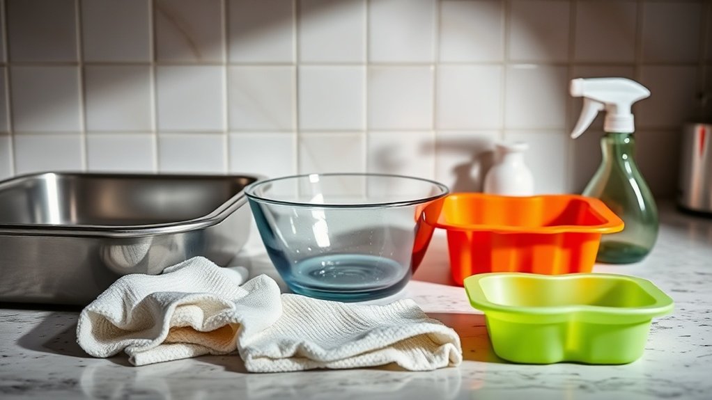 bakeware maintenance and cleaning