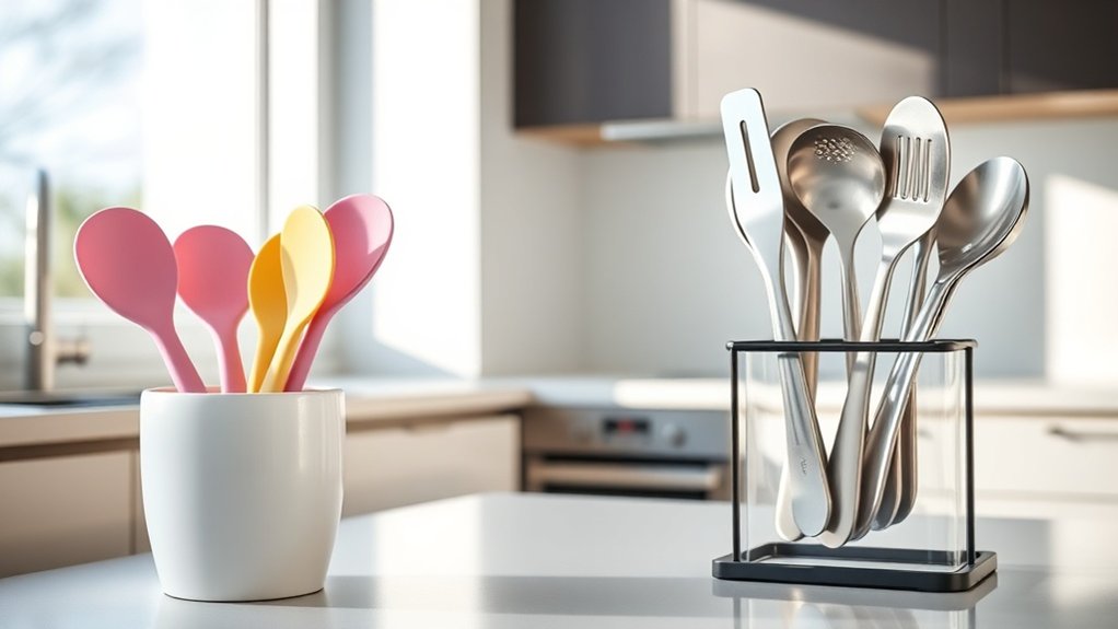 colorful silicone vs elegant stainless steel