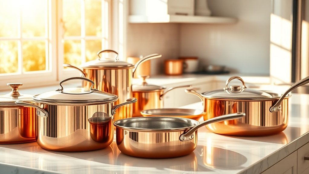 copper warmth vs stainless sleekness