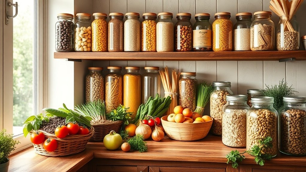 fresh produce essentials stocked