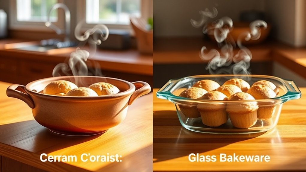 heat conduction in bakeware