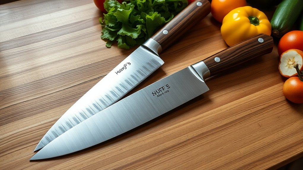 precision versus durability knives