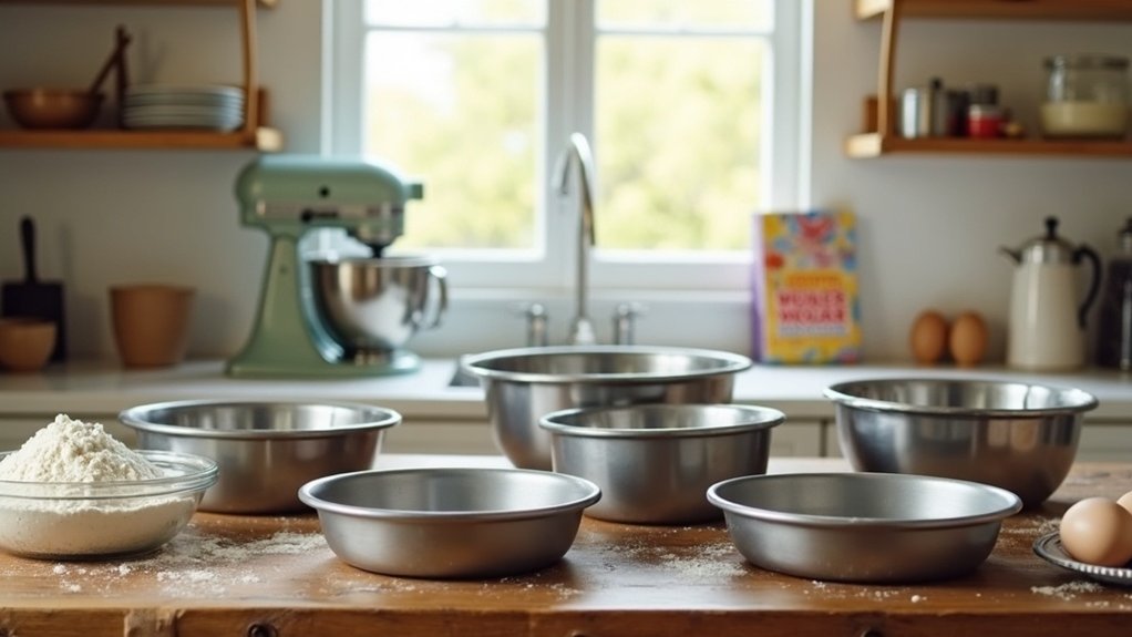selecting appropriate cake pans