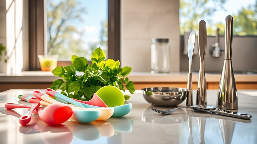 silicone vs stainless steel utensils