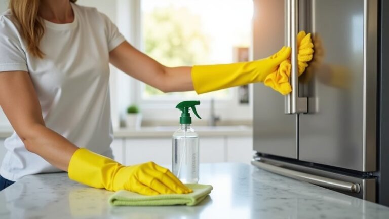 streak free stainless steel cleaning