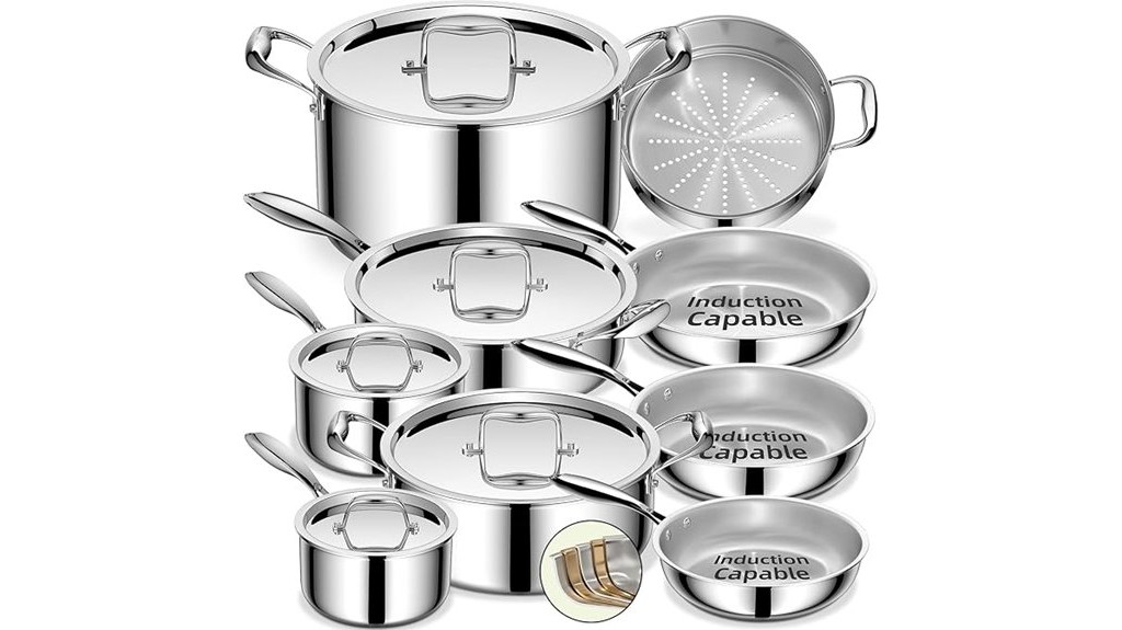 14 piece cookware set