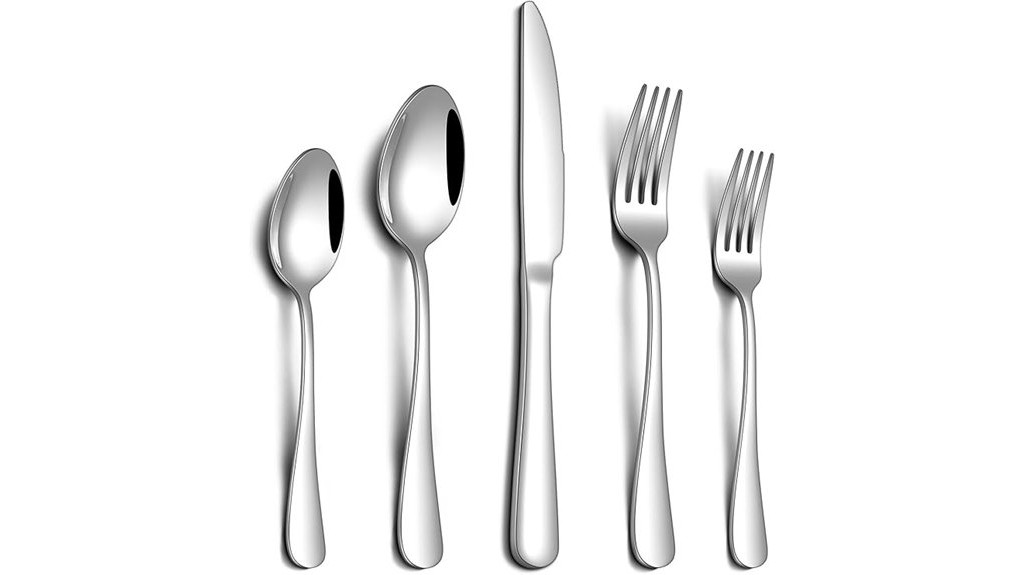 20 piece silverware set