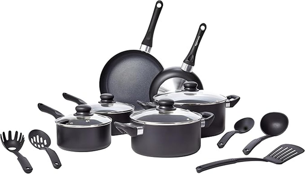 affordable non stick cookware set