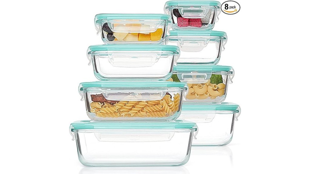 airtight glass storage containers