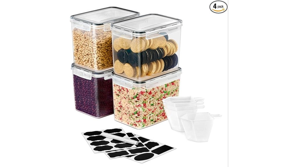 airtight snap lid containers