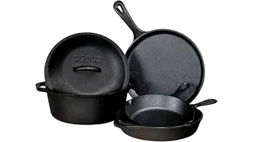 cast iron cookware bundle