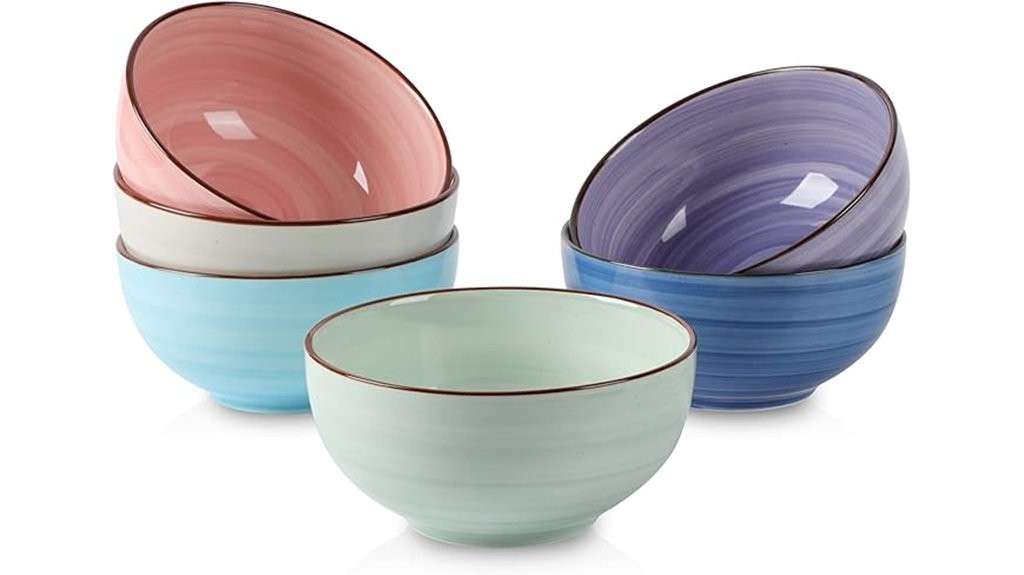 ceramic cereal bowls set