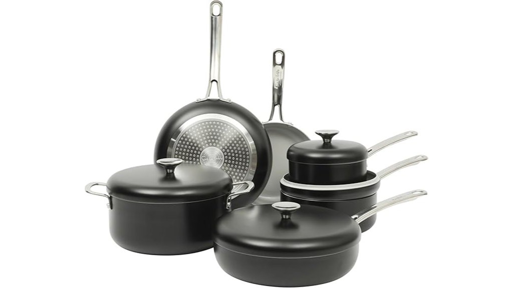 ceramic non stick cookware set