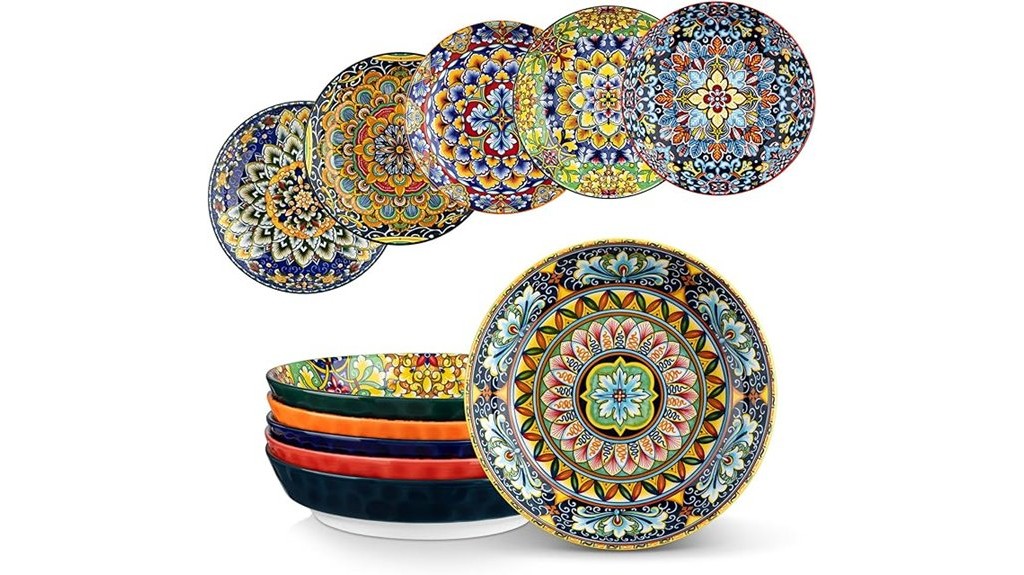 ceramic pasta bowl set