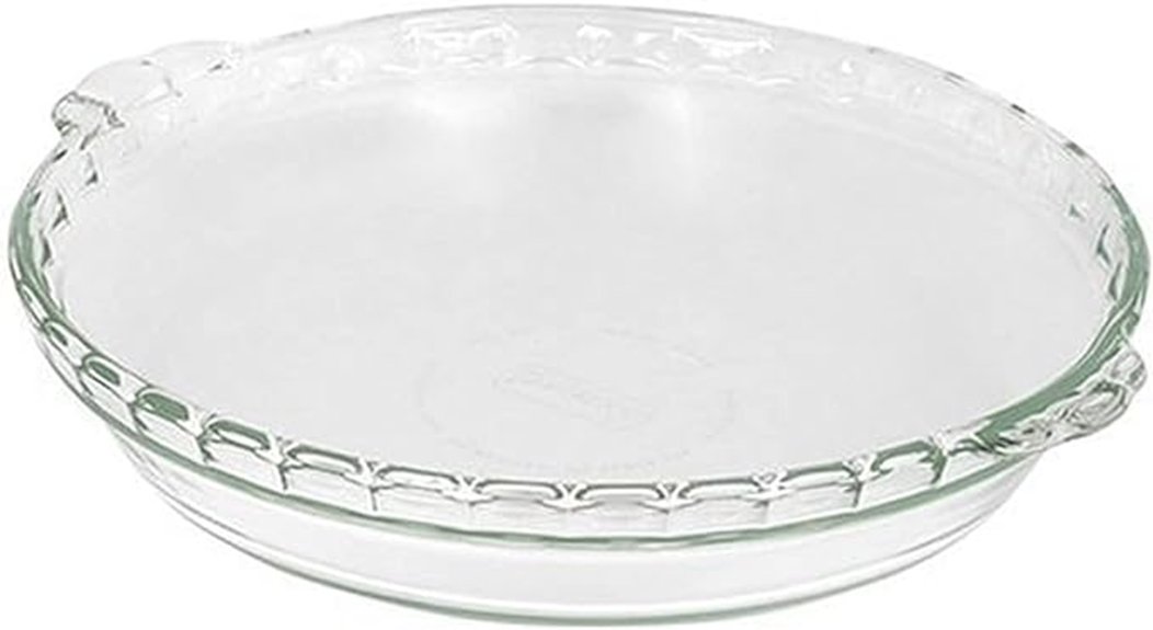 15 Best Pie Dishes for Perfect Homemade Pies: Expert Picks for Flawless Baking 12 clear scalloped glass pie