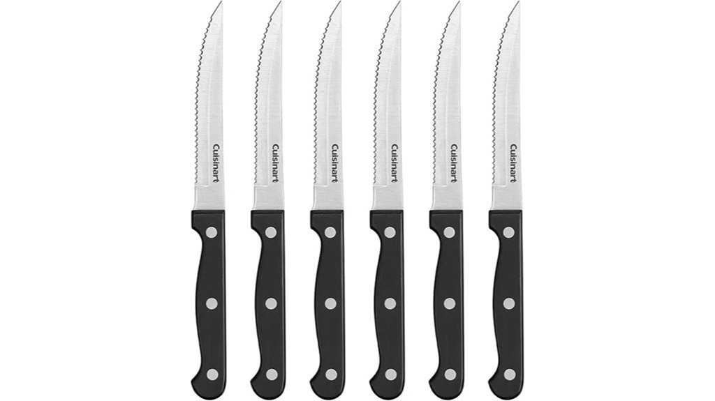cuisinart 6 piece steak knives