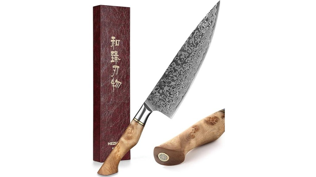 damascus steel chef s knife