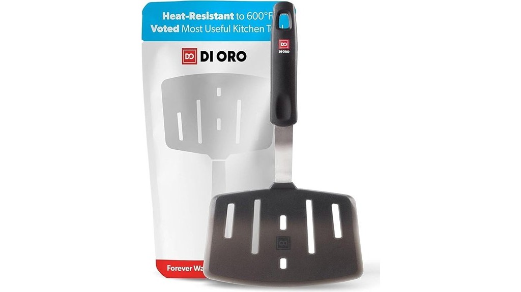 designer wide slotted spatula
