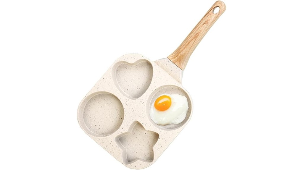 divided nonstick grill skillet