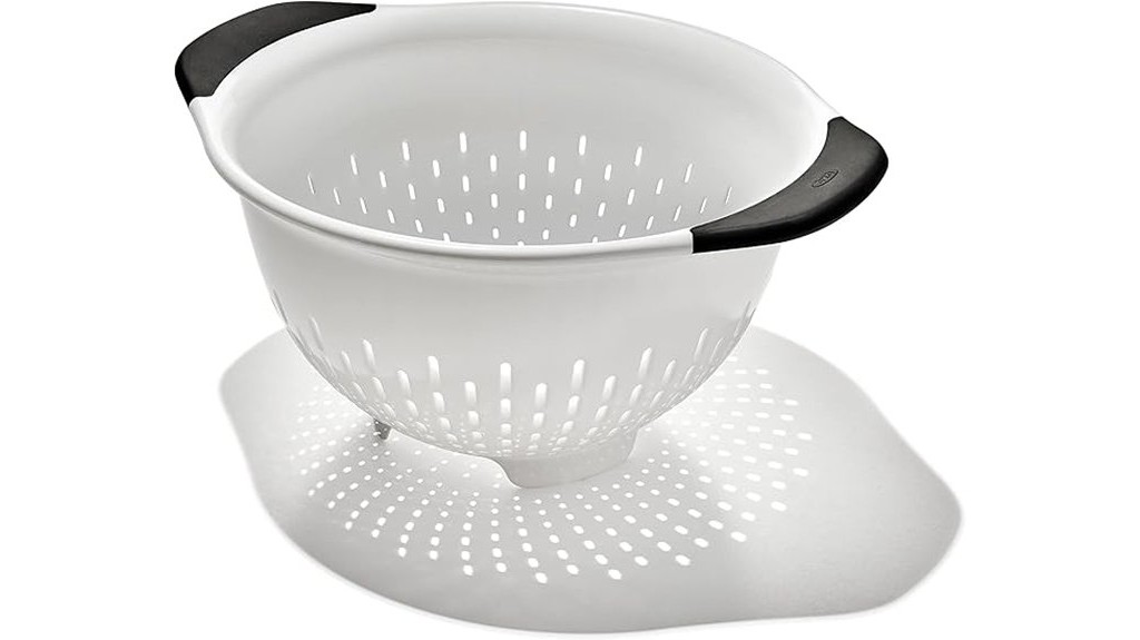 durable plastic kitchen colander