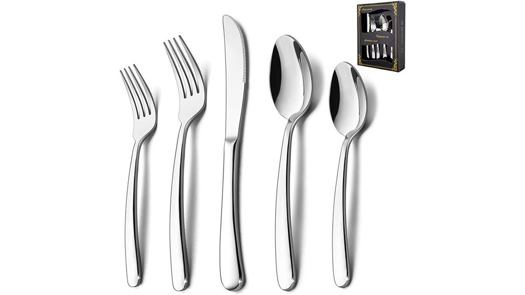 durable stainless steel cutlery