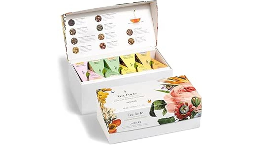 elegant tea gift set