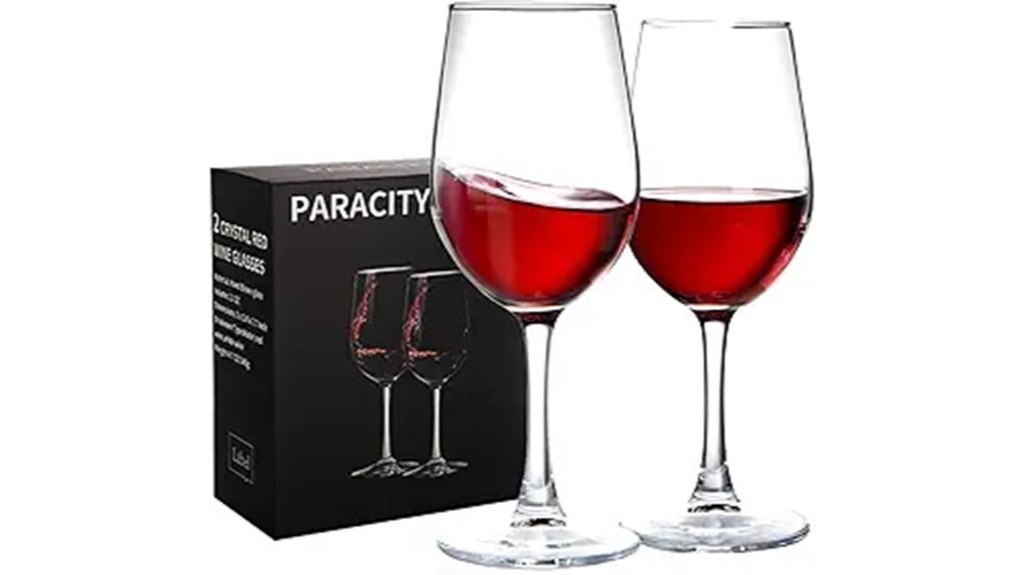 elegant wine glasses set