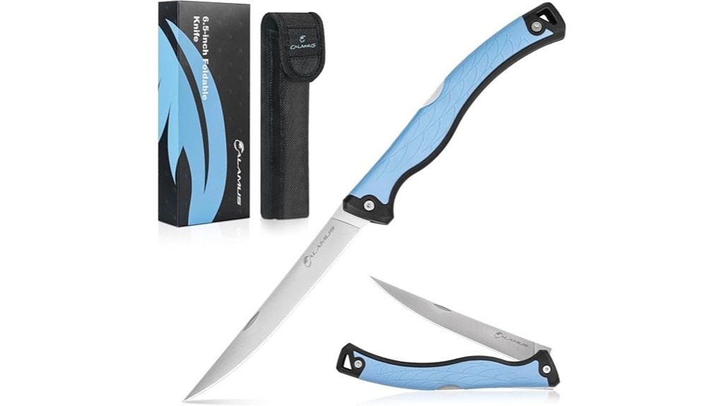 folding fillet fishing knife