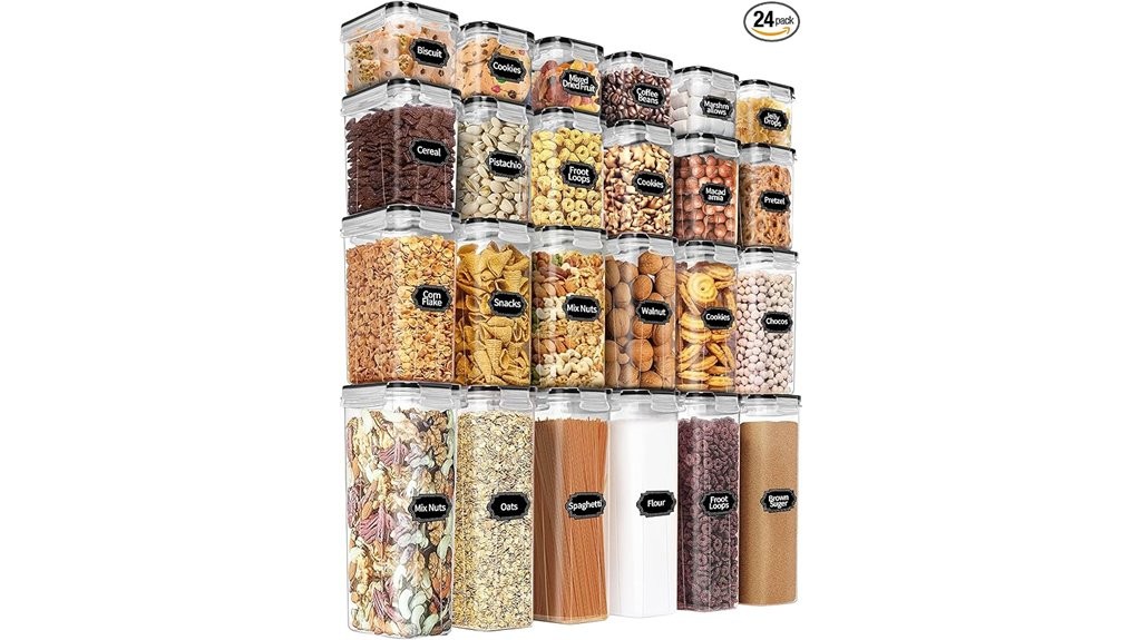 food storage container set