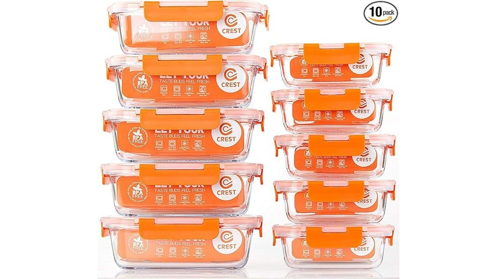 15 Best Glass Food Containers That Are Microwave Safe and Eco-Friendly 5 glass food storage containers