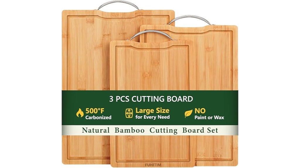 juice grooves and handle