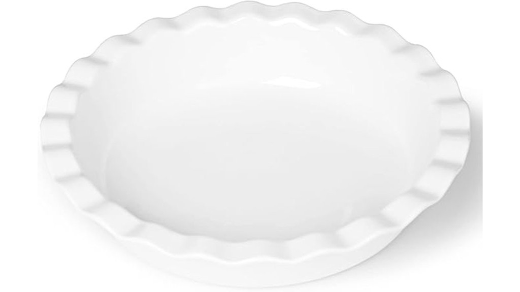 15 Best Pie Dishes for Perfect Homemade Pies: Expert Picks for Flawless Baking 14 large white ceramic pie
