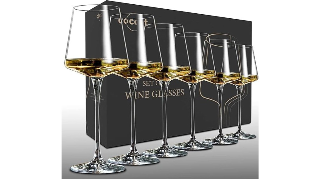 lead free crystal wine glasses