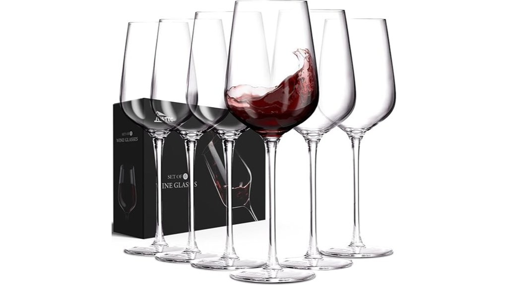 lead free crystal wine glasses