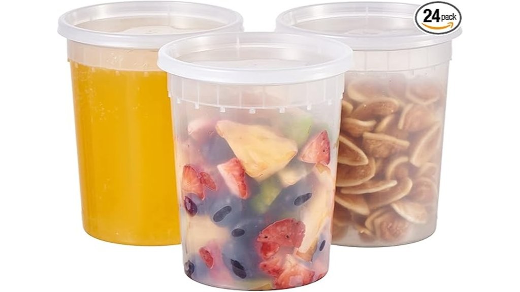 leakproof microwavable deli containers