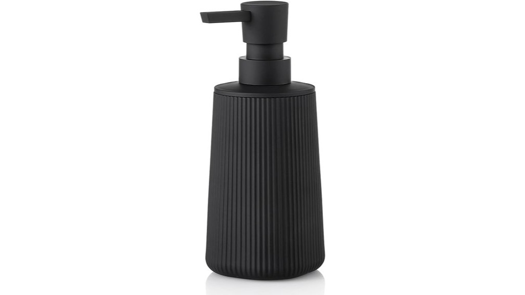 matte black small dispenser