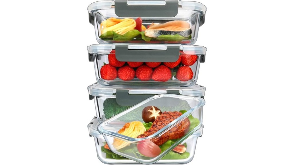 15 Best Glass Food Containers That Are Microwave Safe and Eco-Friendly 8 meal prep glass containers
