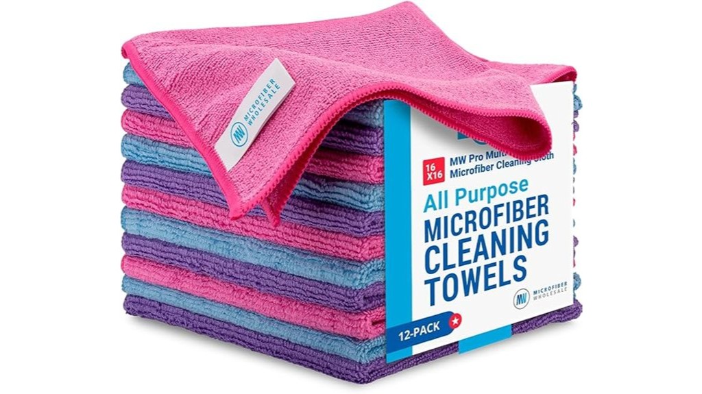 microfiber cleaning cloths pack