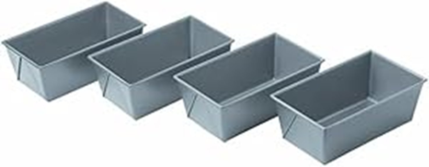 mini loaf pans set