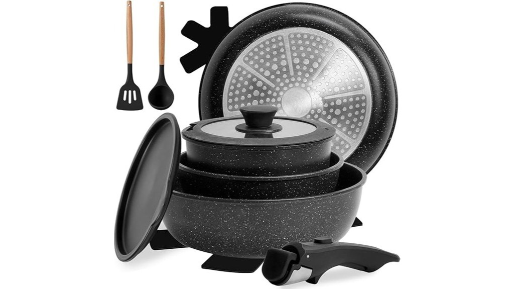 non stick ceramic cookware set